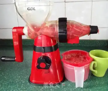 Make Ice melon juice step 4