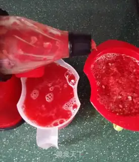 Make Ice melon juice step 5