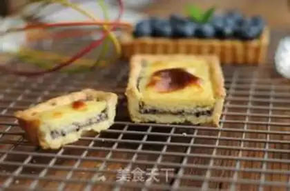 Make French blueberry cheese step 8