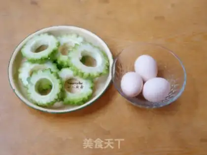 Make ♪ Suffering melons frying sun eggs ♪ step 2