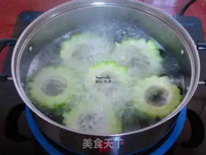 Make ♪ Suffering melons frying sun eggs ♪ step 3