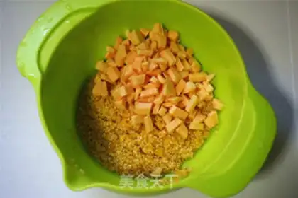 Make Corn millet step 1