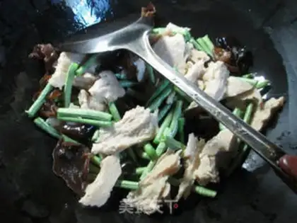 Make Blackwood with beans step 4