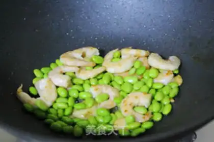 Make Shrimp pumpkin rice step 6