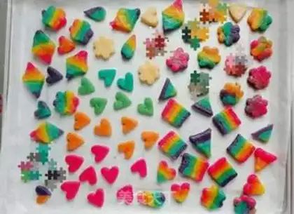 Make Rainbow cookies step 14