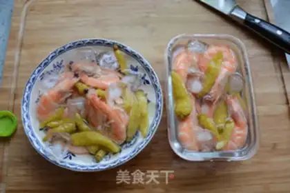 Make Ice-cooled spicy shrimp step 5