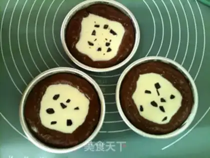 Make Chocolate cheesepoo step 17