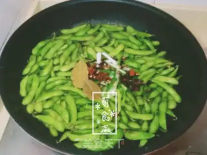 Make Secret spicy beans step 2