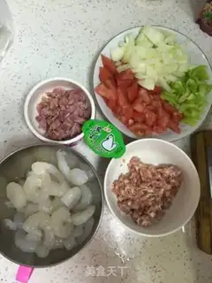 Make Seafood pasta step 0