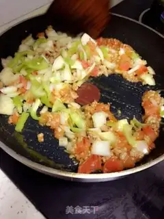Make Seafood pasta step 4