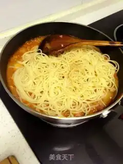 Make Seafood pasta step 7