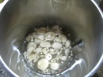 Make Banana sticky corn juice step 5