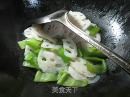 Make The peppers are fried step 7