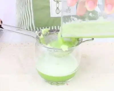 Make Baby eats cucumber juice step 5
