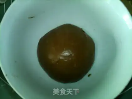Make Chocolate cheese bread step 4