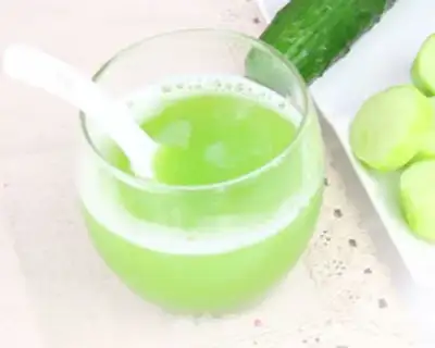 Make Baby eats cucumber juice step 7