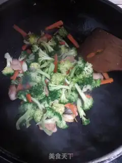 Make Fried broccoli step 4
