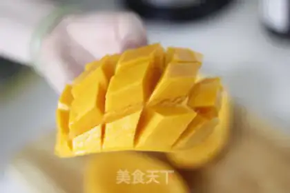 Make Mango ice cream step 2