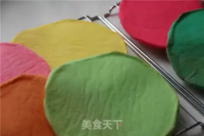 Make Rainbow cake step 4