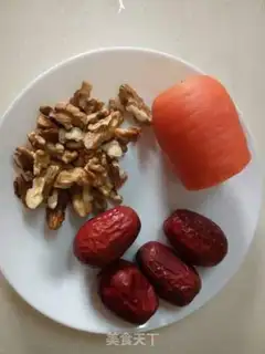 Make Red-tree walnut porridge step 0