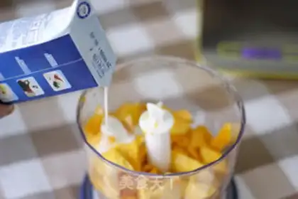 Make Mango ice cream step 5