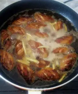 Make Coke chicken wings step 4