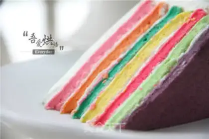 Make Rainbow cake step 9
