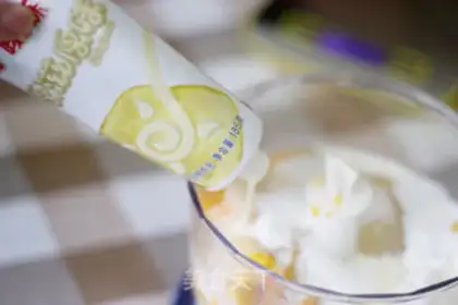 Make Mango ice cream step 9