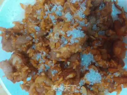 Make Garlic chicken and rice step 6