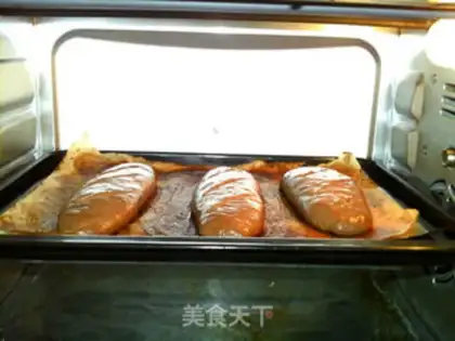 Make Chocolate cheese bread step 16