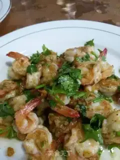 Make Garlic pepper shrimp step 3