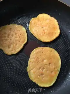 Make Carrot pancakes step 4