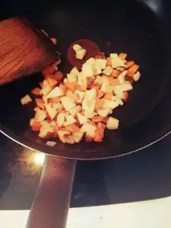 Make Vegetable pasta soup step 2