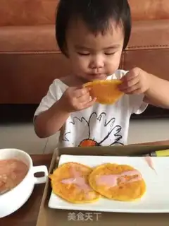 Make Carrot pancakes step 5