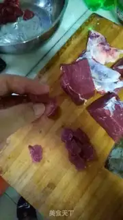 Make Spicy beef step 1