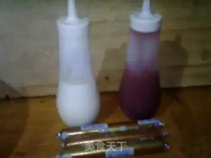 Make Flower sausage step 1