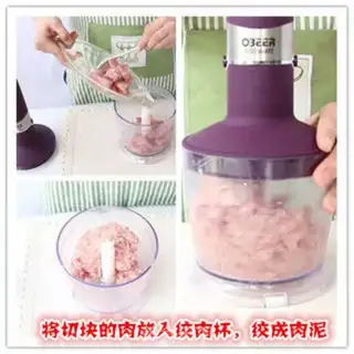 Make Baby eats meatballs step 0