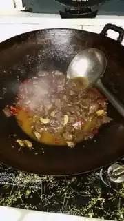 Make Spicy beef step 6