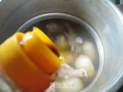Make Chicken claw potato soup step 5