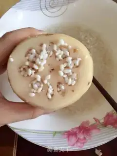 Make Rose rice step 2