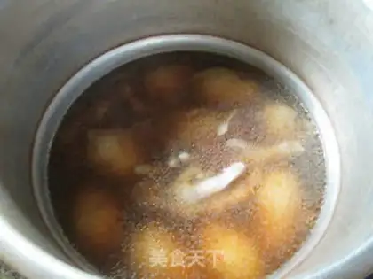 Make Chicken claw potato soup step 7
