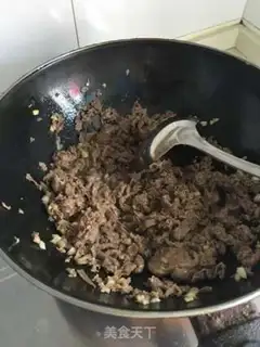 Make Korean beef rice line step 5