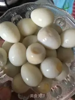 Make Quail egg red pork step 2
