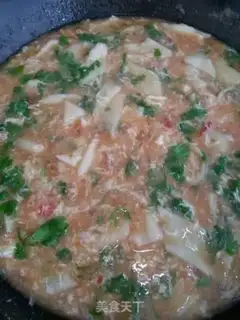 Make Spoons, potatoes, egg and rice step 3
