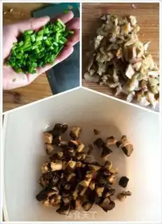 Make Spoons, potatoes, egg and rice step 4