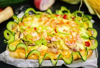 Make Sea and land pizza step 44