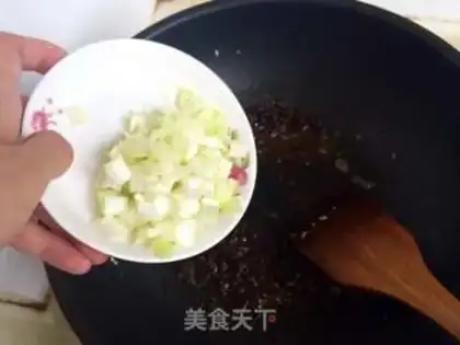Make Spoons, potatoes, egg and rice step 8
