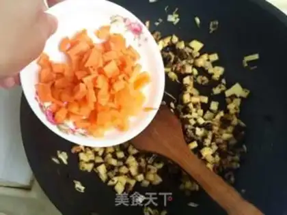 Make Spoons, potatoes, egg and rice step 11