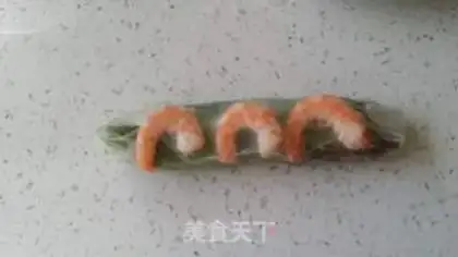 Make Viet Nam Spring Roll step 10