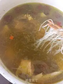 Make Red-tree mushroom chicken soup step 5